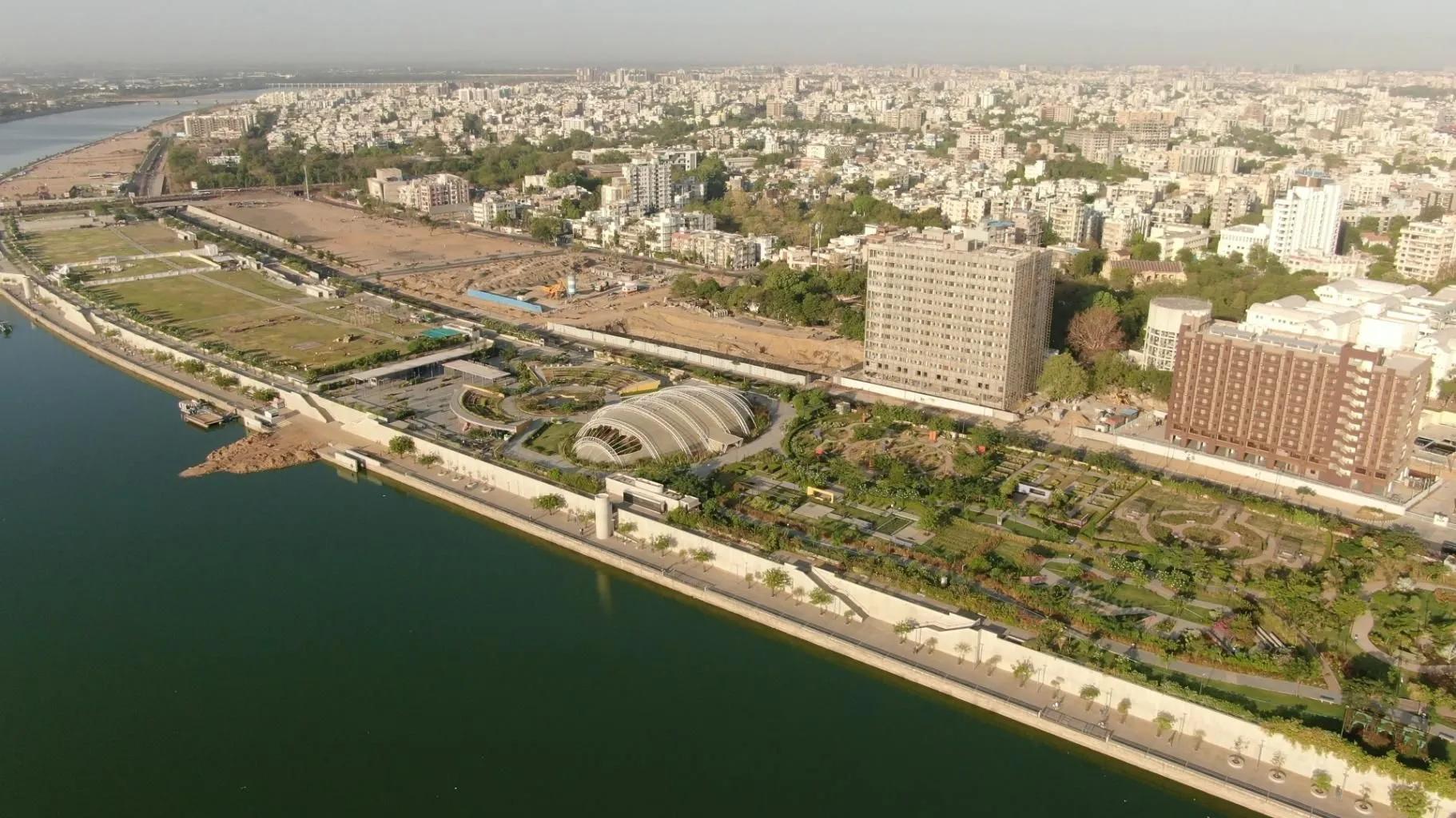 Ahmedabad city skyline for IT and AV services