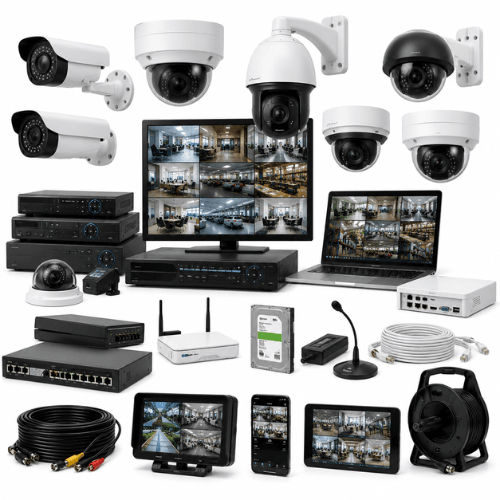 CCTV Camera Rental Services Ahmedabad with DVR, NVR and Surveillance Equipment