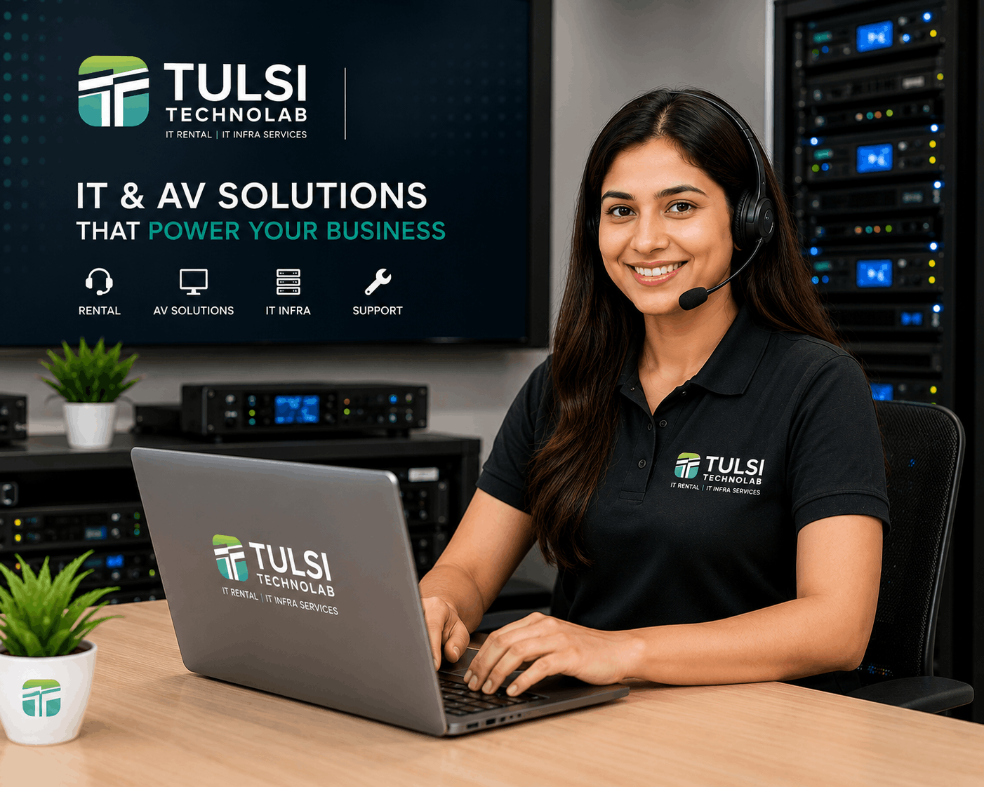Contact Tulsi Technolab IT AV Solutions Ahmedabad
