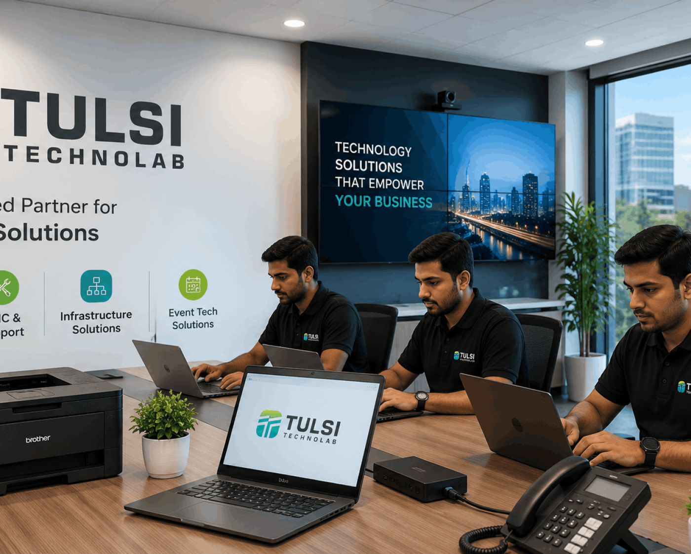 Tulsi Technolab IT and AV Solutions Company in Ahmedabad